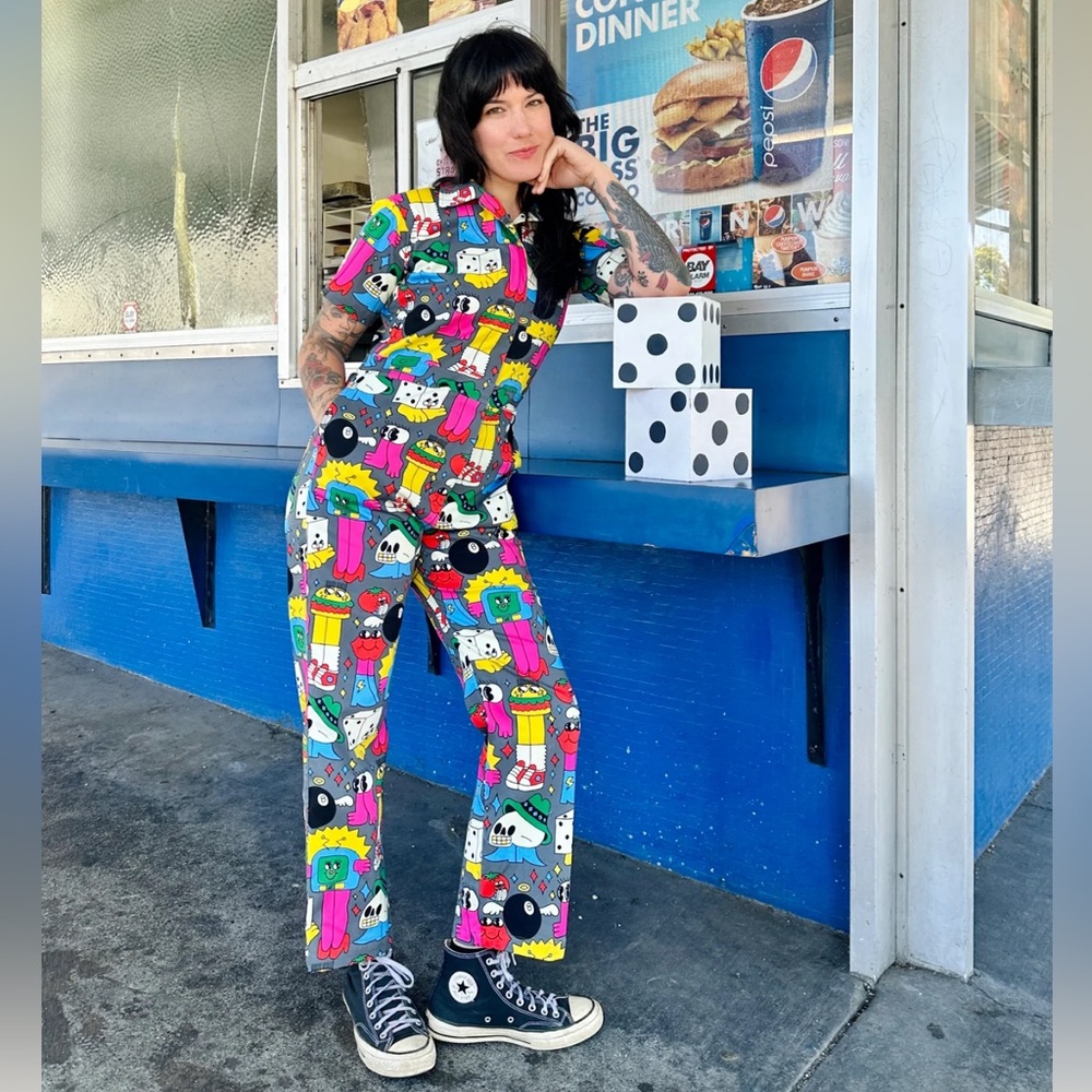 Nooworks Coveralls Burger Babie XS cotton twill